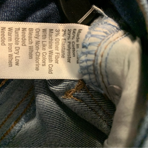 Crown & Ivy Women's Blue Skinny Jeans - Picture 10 of 11